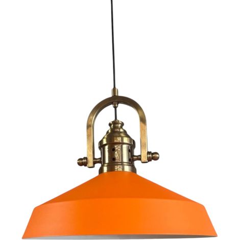 bamyum Suspension Luminaire Rétro en Metal de 30 cm, Lustre de Salon Vintage, Éclairage de Plafond pour Chambre, Cuisine, Lampe Suspendue (1/5)