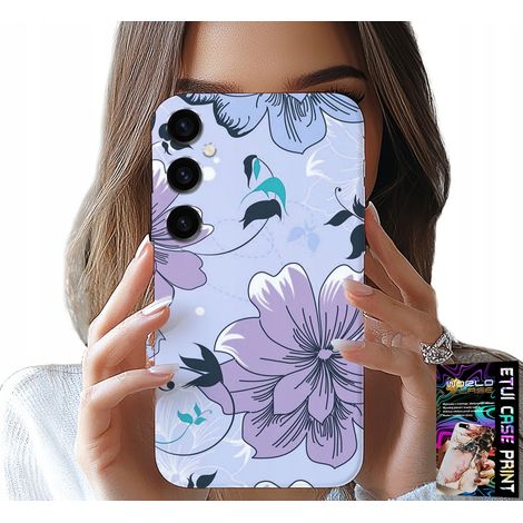 Custodia per Samsung Galaxy S24 Plus - motivi floreali e alla moda sul retro (1/5)
