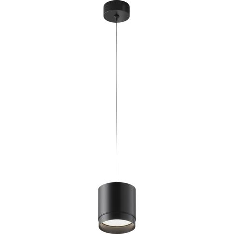 Suspension noire tube alu Ø8,2 Polar GX53 15W Maytoni (1/5)
