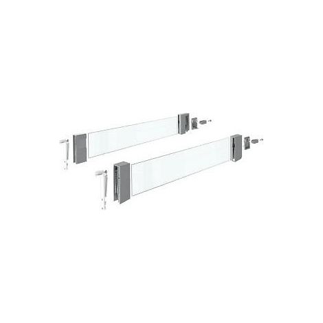 Kit DesignSide argent hauteur 176 longeur 620 - HETTICH