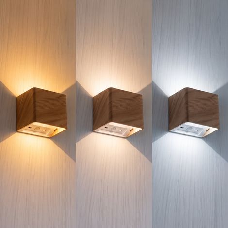 Aplique LED Recargable Sin Cables con Sensor y Cambio de Tono