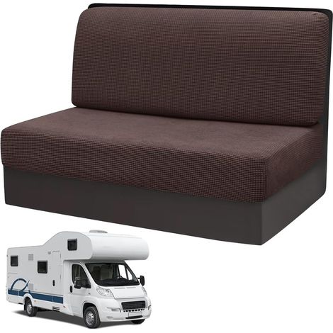 2 Housses De Siège Pour Camping-Car, Ensemble De Housses Élastiques Pour Canapé Et Banquette, Coussins De Siège Pour Caravane, Résistant À L'Eau (1/5)