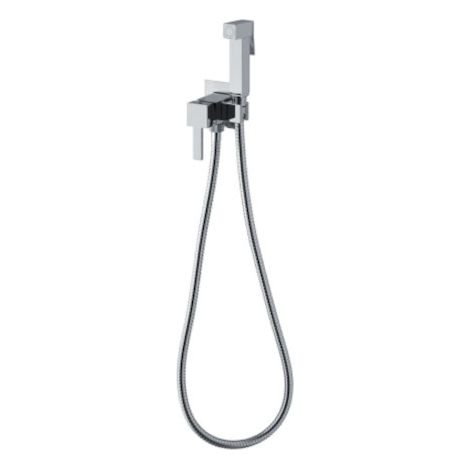 Kit doccetta bidet Square con miscelatore cromo (1/3)