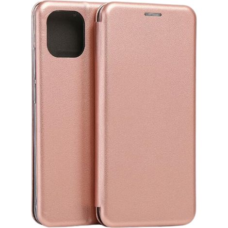 Custodia magnetica Beline Book per Xiaomi Redmi A2 oro rosa/oro rosa