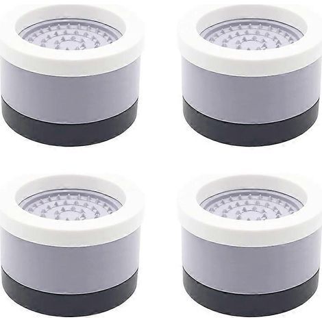 Lot de 4 rehausseurs de lit robustes et ronds, hauteur réglable, pour table, chaises et canapés. (1/5)