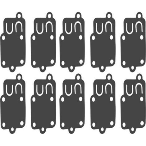 10 pièces Joint de diaphragme carburateur pour Briggs & Stratton 270026 272538 272538S, Remplacement idéal