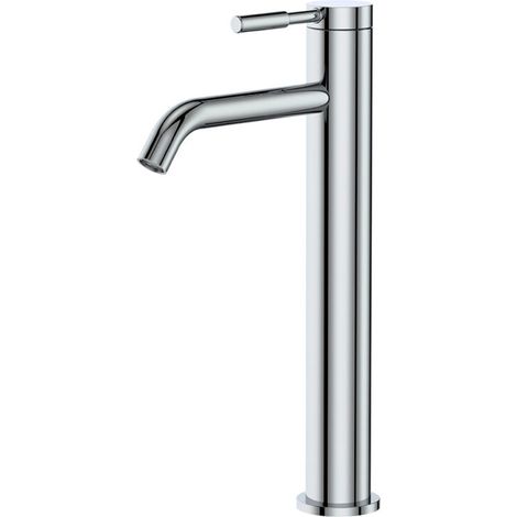 AqvaZone AqvaDesign Waschtischarmatur 024753750 chrom, rund, erhöhter Standfuß (1/2)