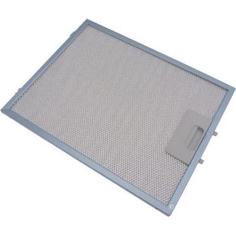 Filtre anti-graisse en métal 240x300 mm, compatible hotte de cuisine professionnelle, filtration optimale des graisses, fixation incluse (1/2)