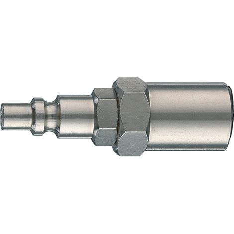 ATTACCO MASCHIO PORTAGOMMA  8/17mm - ARIA COMPRESSA - INNESTO BAIONETTA