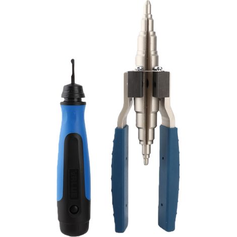 Expansor de tubería de cobre de 6 a 22 mm (1/4 a 7/8 de pulgada) con herramienta desbarbadora para instalación de aire acondicionado (1/5)
