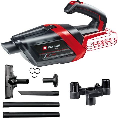 Einhell TE-HV 18/06 Li-Solo Aspiradora de mano negra y roja (1/10)