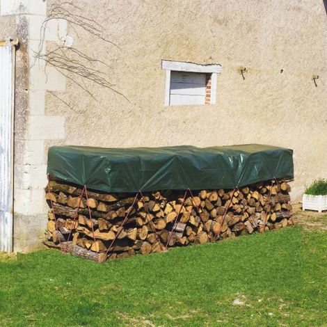 Nortene – Bâche de protection 1.5 x 6 mètres – Tissé 110g/m2 – Excellente résistance mécanique – Œillets de fixation tous les mètres