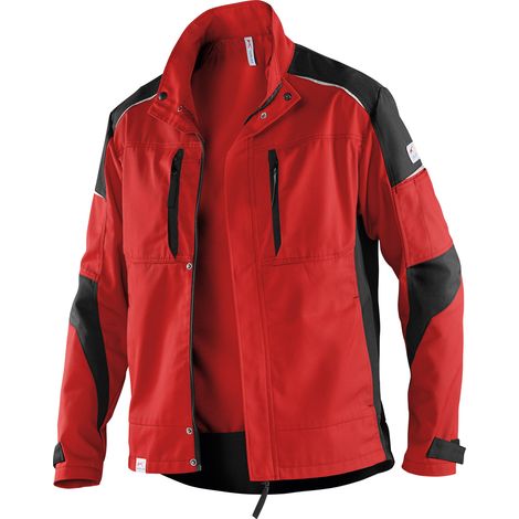 Kübler Jacke ACTIVIQ mittelrot/schwarz Gr. M (1/2)
