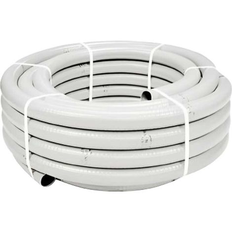 Rollo 25 Mts Hidrotubo Flexible Blanco - Especial Piscinas - Crearplast Medidas Accesorios Fontanería: 63mm