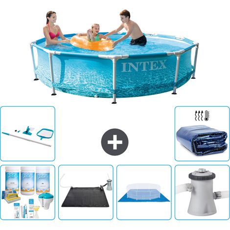 Intex Piscine Tubulaire Ronde - 305x76 cm - 7-pièces S20357 (1/5)