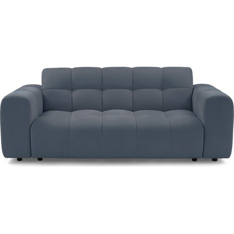 Selsey Boloon - Canapé - 210 cm - velours Bleu clair (1/4)