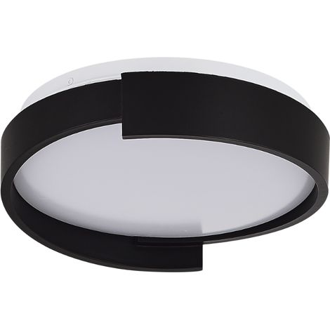 Plafoniera Halo nera tonda Ø38cm LED 25W CCT Light Prestige (1/5)