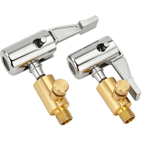 Embout de Gonflage Pneu Adaptateur de Valve de Pneu de Voiture avec Étanchéité et Ventilation Rapide pour Vélo et Moto Valve Américaine (1/5)