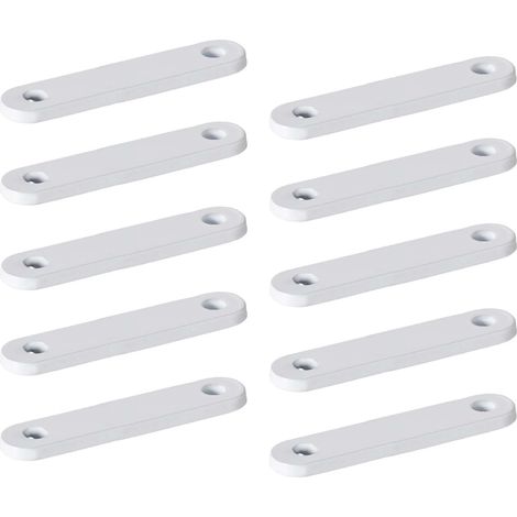 Vorhanggewichte – Einnähbare, winddichte Gewichte für Duschvorhänge, Wohnzimmer, Balkon – Vorhanghaken (50 g x 10) (1/5)