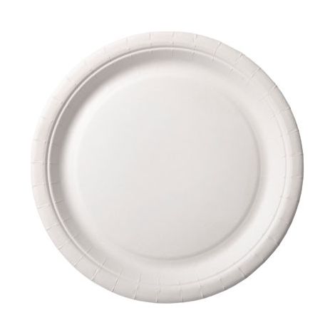 Duni Pappteller weiß Ø 22 cm - 20 Stück