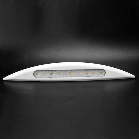 Lampe LED 12V 5W pour Caravane, Camping-Car, Extérieur, Étanche, Porche, Auvent, Annexe, Lumière Jaune et Blanche (1/5)