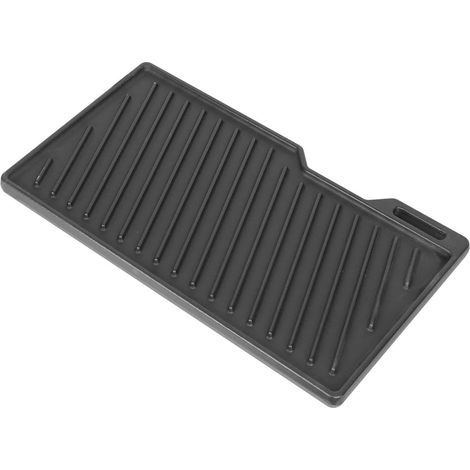 41,5 x 23,5 cm Plaque de cuisson réversible en fonte pour barbecue à gaz, Plancha, grille de gril pour barbecue à charbon de bois 2, 3, 4, 6 brûleurs (1/5)