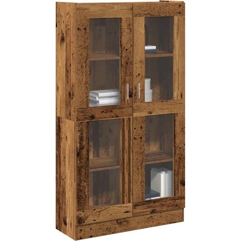 Highboard Altholz-Optik 82,5x30,5x150 cm Holzwerkstoff