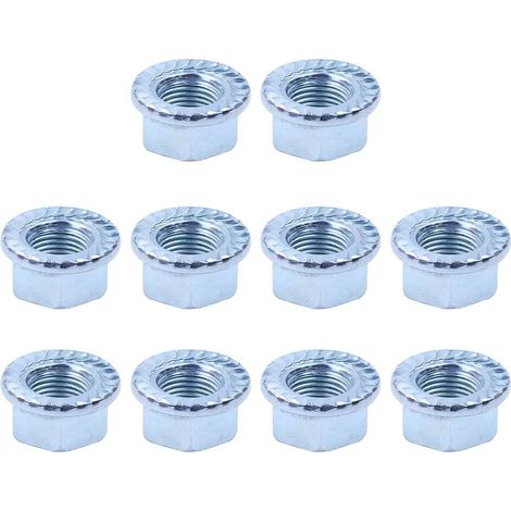 Kit de 10 écrous de volant moteur, pour petits moteurs à essence Honda GX240 GX270 GX340 GX390, 90201-ZE3-V00 (1/5)