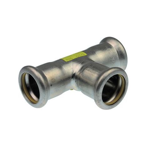 Logafix Edelstahl Gas T-Stück i/i/i 108 f. M-Presskontur - 7738327652 von Buderus