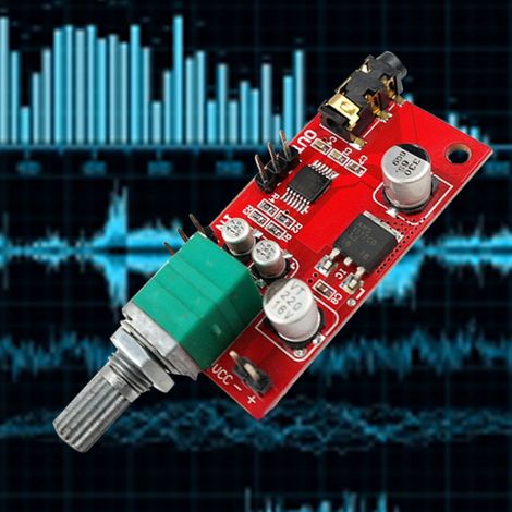 La carte d'amplificateur de casque miniature MAX4410 peut remplacer le préamplificateur d'amplificateur de puissance NE5532 avec DC 3V-12V. (1/5)