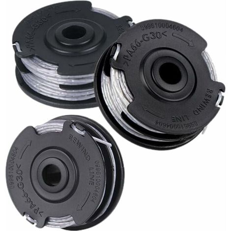 Ulisem 3er-Pack Spulen für Bosch Art 24 27 30 30-36 Li 18 M 1,65 mm Freischneider (1/4)