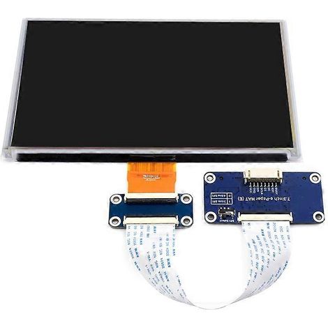 7-Zoll-Farb-E-Paper-E-Ink-Bildschirm-HAT für Raspberry Pi Zero 2 3 B 4 5, Erweiterungsplatinen-Starterkit für Programmierprojekte (1/5)