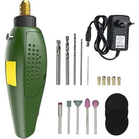Mini meuleuse électrique portative 20 W, perceuse, outil de meulage rotatif 12 000 tr/min (1/5)