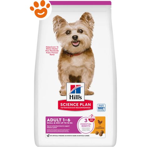 Hills Dog Science Plan Adult Small Mini Pollo - Sacco 6 Kg -