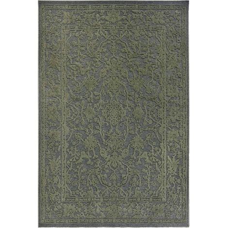 Tapis salon 200x290cm Vert Oriental (1/5)