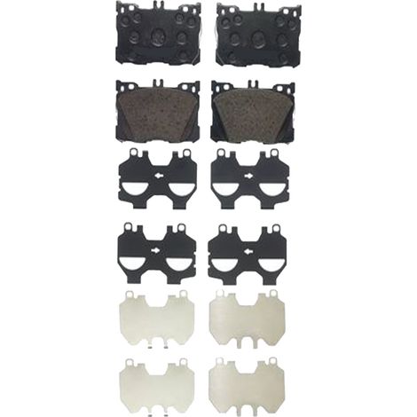 KIT PASTIGLIE FRENO ANTERIORI compatibile con MERCEDES-BENZ EQC (N293) / PASTIGLIE FRENANTI AUTO OEM P 50 139 / 39724 , / SOSTITUZIONE DIRETTA / BASSA POLVERE / SILENZIOSO