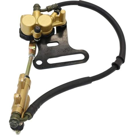 MagiDeal Système D'étrier de Frein à Disque Arrière Hydraulique de 12 Mm et Plaquette 110125 140cc Dirt Bike (1/5)