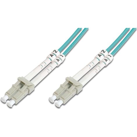 Digitus Câble de brassage multimode OM 3 à fibre optique, LC / LC