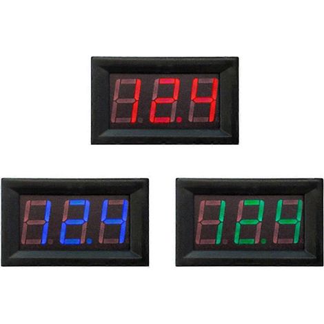 Thermomètre à thermocouple de type K haute température DC12V -30-800℃ Rouge-- (1/5)
