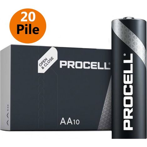 Stilo AA Batterie Procell Pile Alcaline Duracell 20pz lunga durata