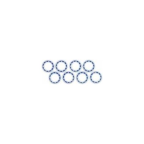 Lot de 8 roulements à Roue Polaris 280 180 Robot adaptables pour Nettoyeur de Piscine C60 C-60 (1/4)