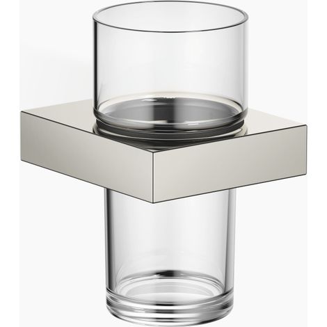 Dornbracht Glashalter mit Kristallglas, Wandmodell, 83400780-08 (1/3)