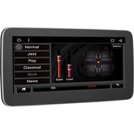 Navigateur GPS 4+64G Bluetooth Autoradio Android 10.25 pouces pour Audi A4 2009-2016 avec écran tactile, lecteur multimédia vidéo (1/5)