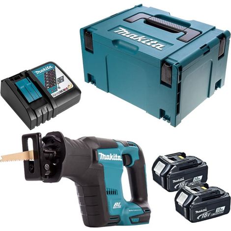 Sega a gattuccio 18V LXT (2x3,0 Ah) in MAKPAC - MAKITA DJR188RFJ