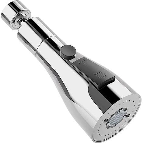 Rallonge de robinet de cuisine pivotante à 360°, aérateur flexible, aérateur économe en eau, 3 modes (1/5)