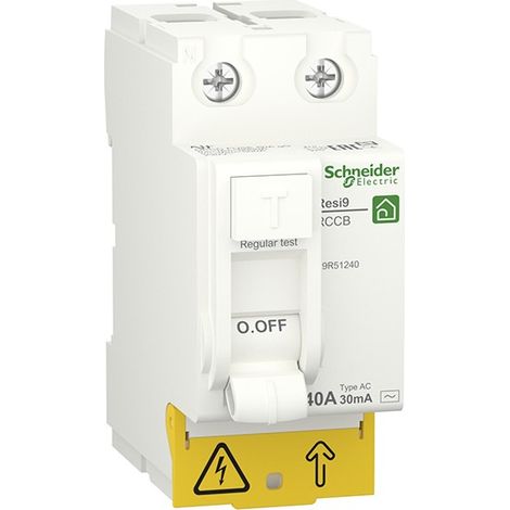 Interruptor automático RESI9 ID 2P 40A 30mA AC