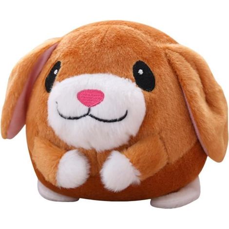 Jouet Chien Interactif, Active Moving Pet Plush Toy, Jouet de Balle Rebondissante pour Chiens, Parler Balle Interactive pour Chien (1/4)