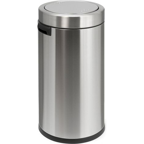 simplehuman, Collecteur de déchets 55 l, en inox, h x Ø 740 x