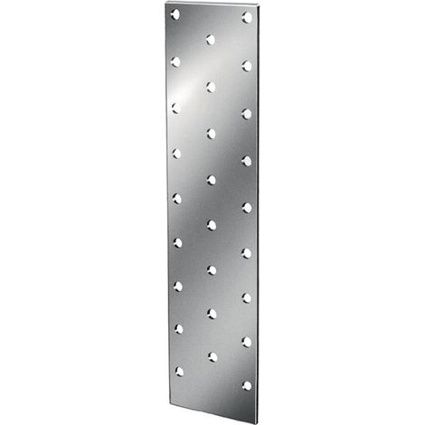Piastra forata H200xP60xS2mm zincata sendzimir VORMANN (Per 25)