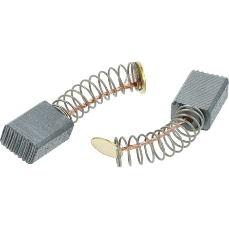 vhbw 2x Kohlebürste 5x8x12 mm kompatibel mit Bosch GWS 850 C 0601377503, GWS 8-125 CE 0601378903, GWS 850 C 06013775A3 Elektrowerkzeug